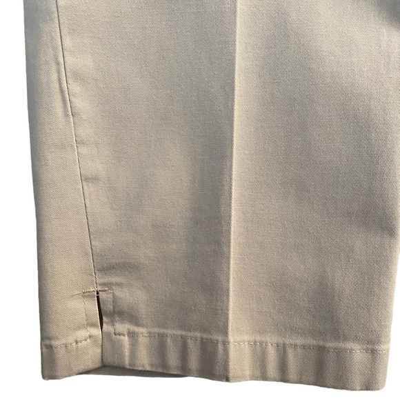 ANN TAYLOR Cambridge Crop Capri Tan Beige Pant Women 6P 6 Petite - Picture 5 of 8